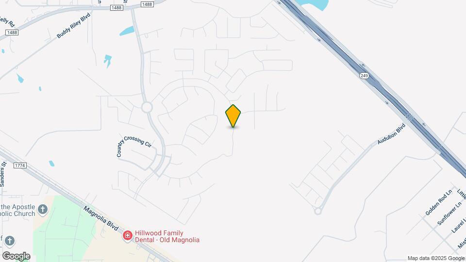 640 Magnolia Creek Dr Map and Location Details
