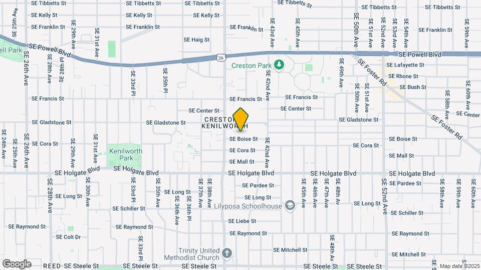 3949-3975 SE Boise St Map and Location Details