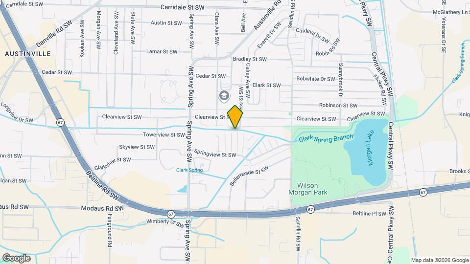 2402 Harpeth Pl SW Mapa y Detalles de la Ubicación