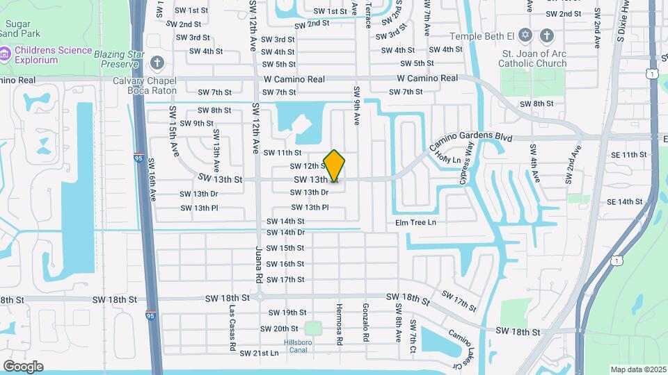 995 SW 13th Dr Map and Location Details