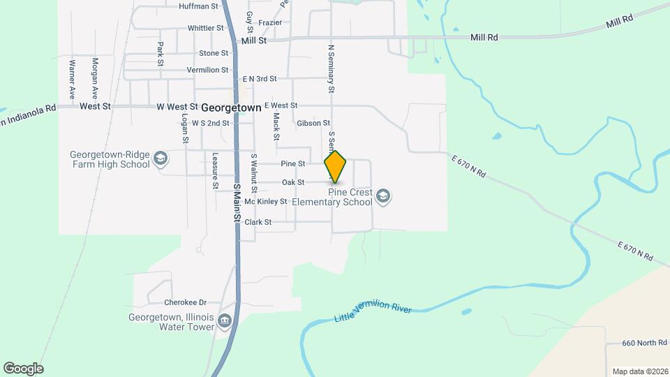 403 S Seminary St Map and Location Details