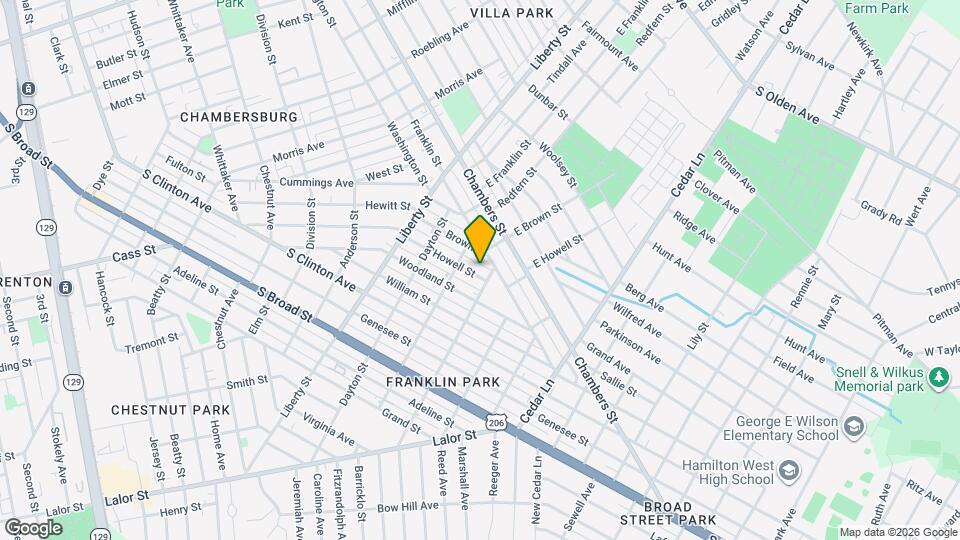 234 Howell St Map and Location Details