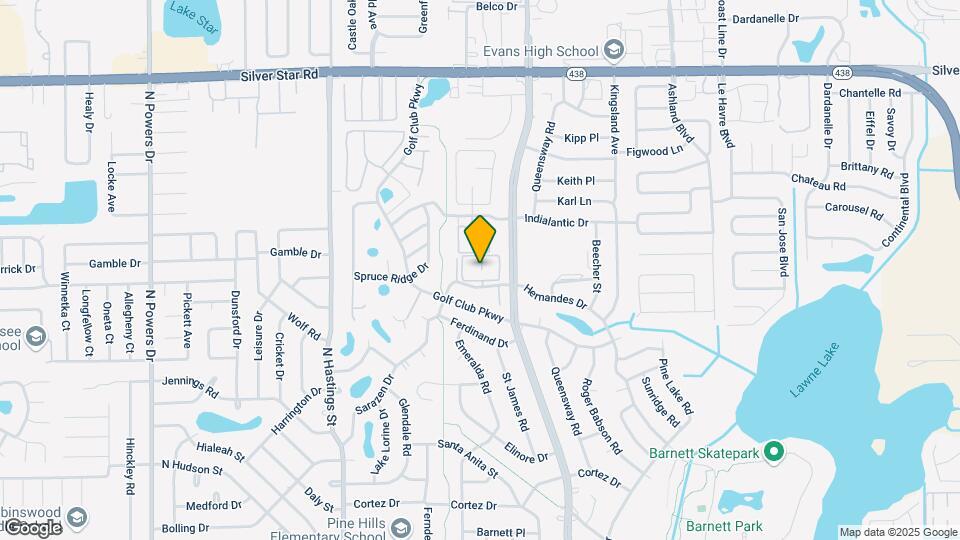 5505 Hernandes Dr Map and Location Details