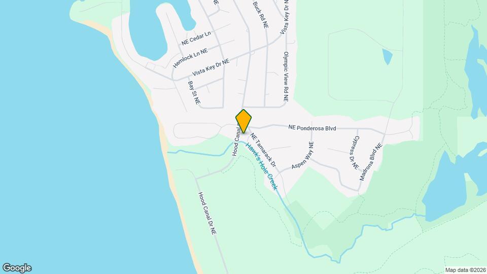 5314 Ponderosa Pl NE Map and Location Details