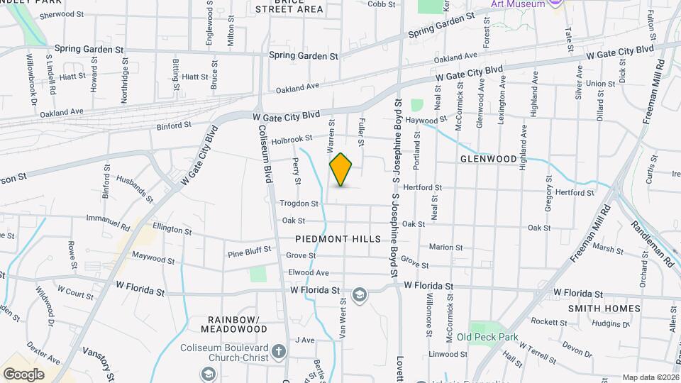 1719 Hertford St Map and Location Details