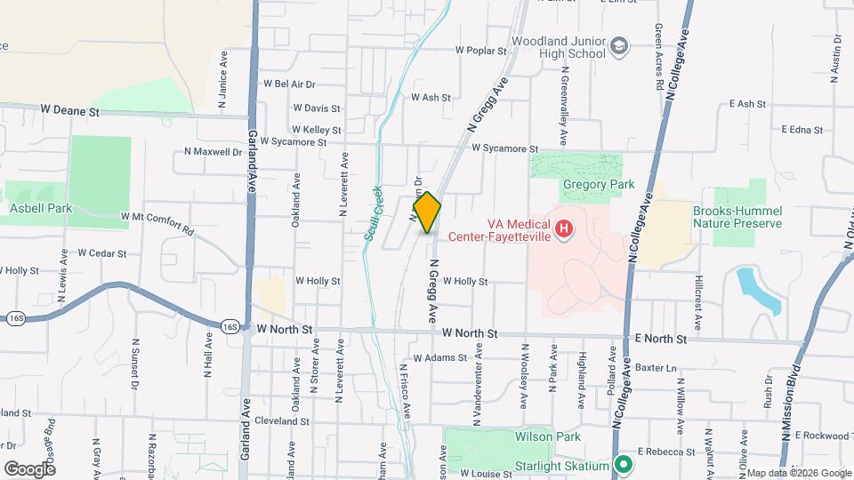 1369 N Hog Trough Dr Map and Location Details