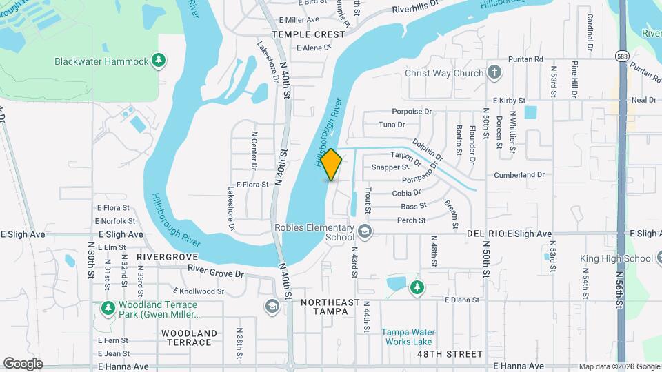 7246 E Bank Dr, Unit Water front condo Map and Location Details