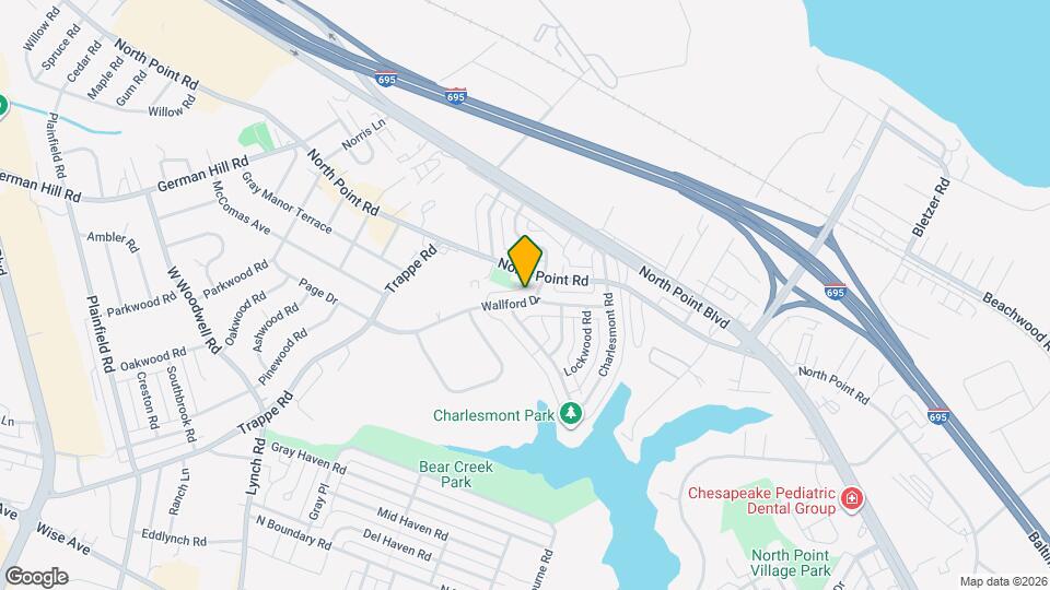 3314 Wallford Dr Map and Location Details