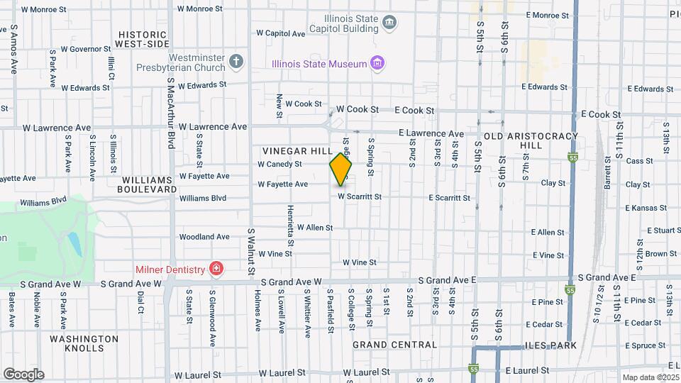 301 W Scarritt St Map and Location Details