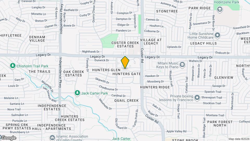 2229 Chasefield Dr Map and Location Details