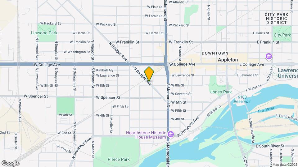 219 S Badger Ave Map and Location Details