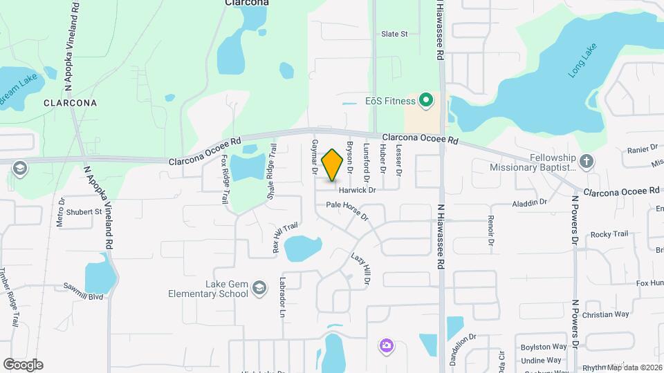 7207 Harwick Dr Map and Location Details