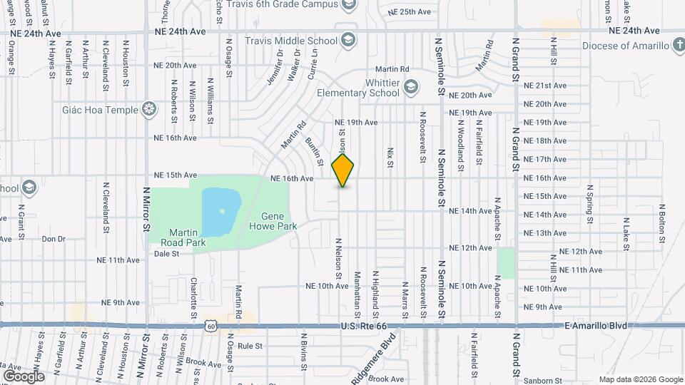 1412 N Nelson St Map and Location Details