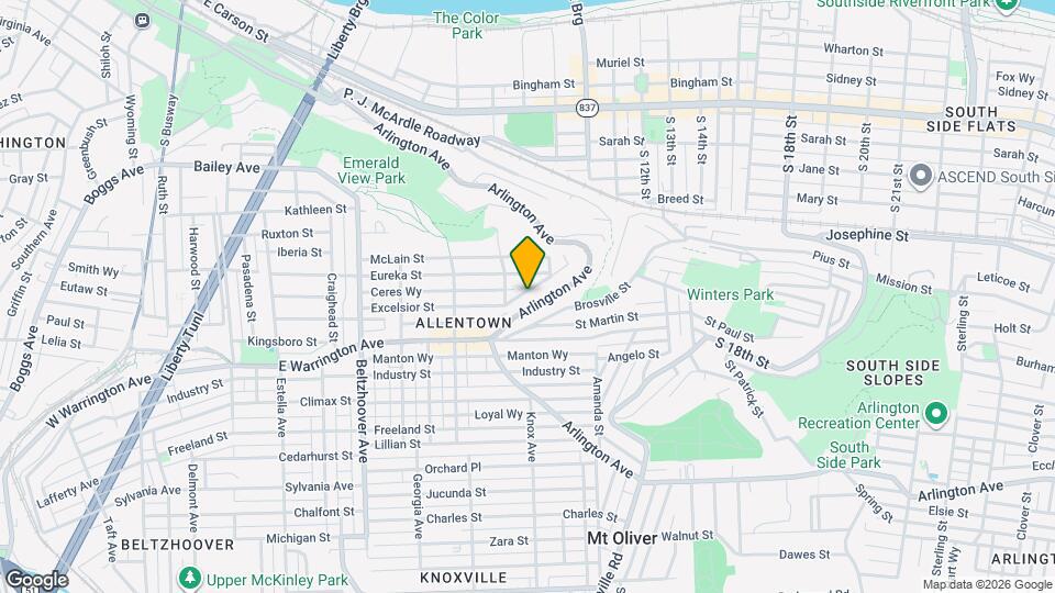 924 Excelsior St Map and Location Details