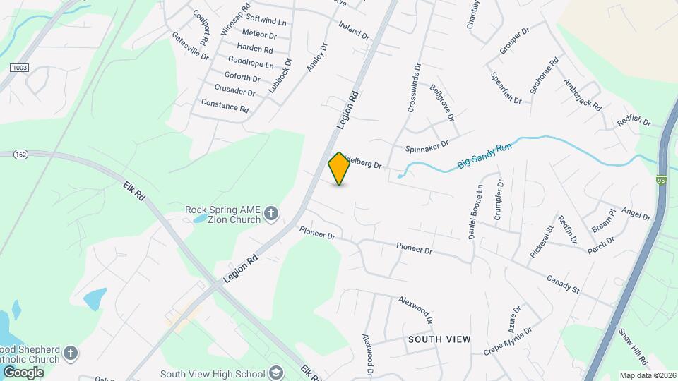 611 Drypoint Ln Map and Location Details