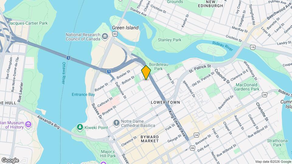 258 Cathcart St, Unit 2 Map and Location Details
