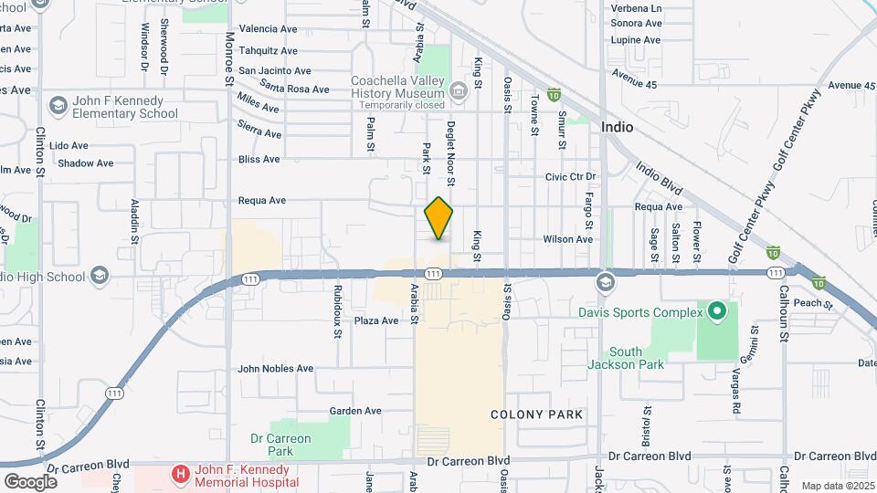 45901-45903 Deglet Noor St Map and Location Details