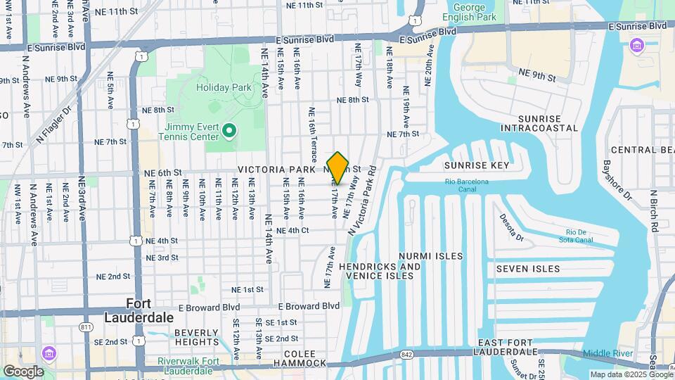 510 NE 17th Ave Map and Location Details