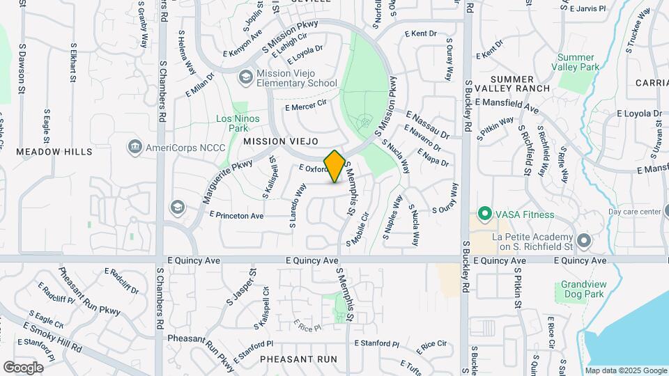 4110 S Laredo Way Map and Location Details