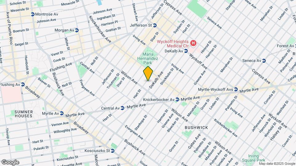 764 Hart St, Unit 2r Map and Location Details
