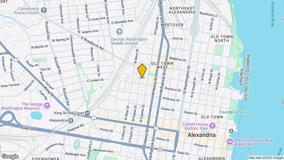 509 N Payne St Map and Location Details
