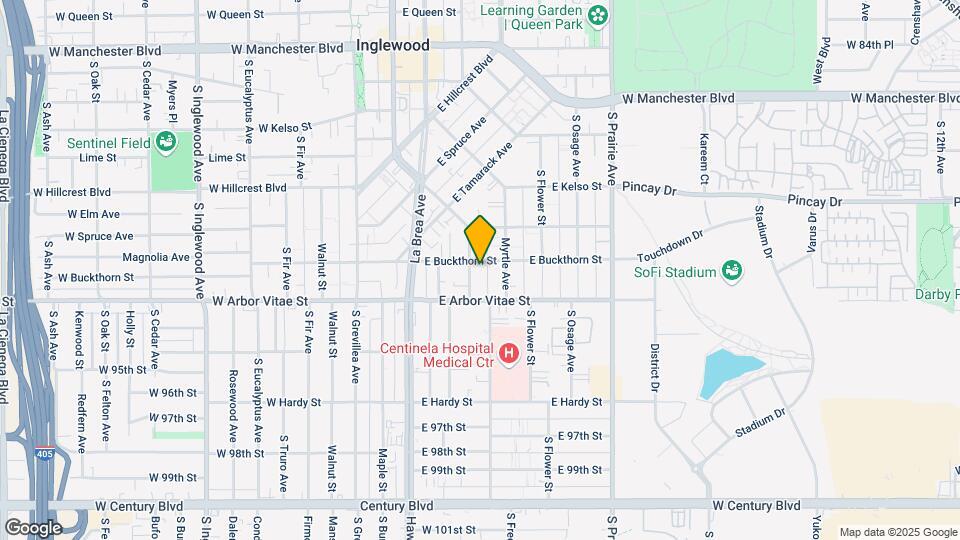 804 Larch St Map and Location Details