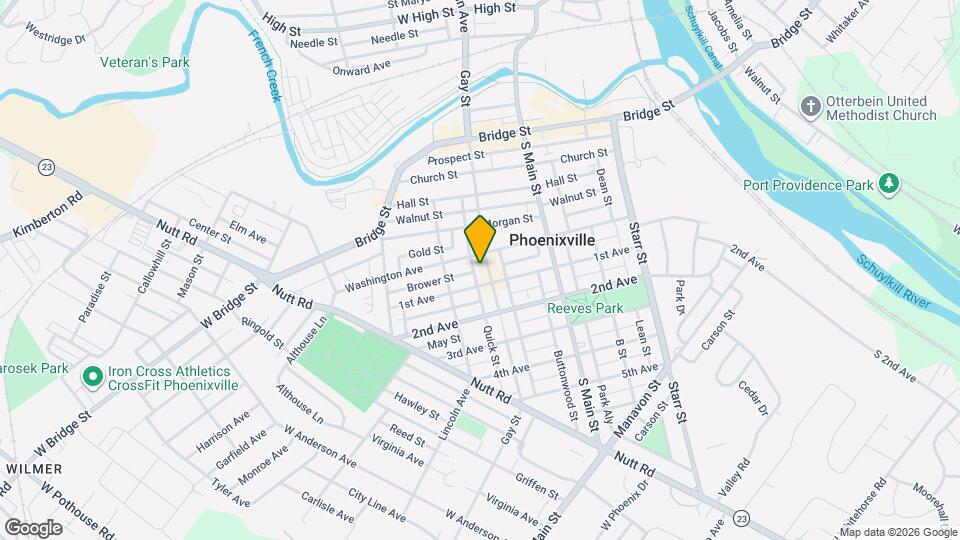 212 Gay St Map and Location Details