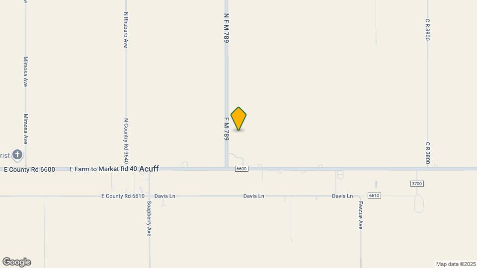 223 North F M 789 Map and Location Details