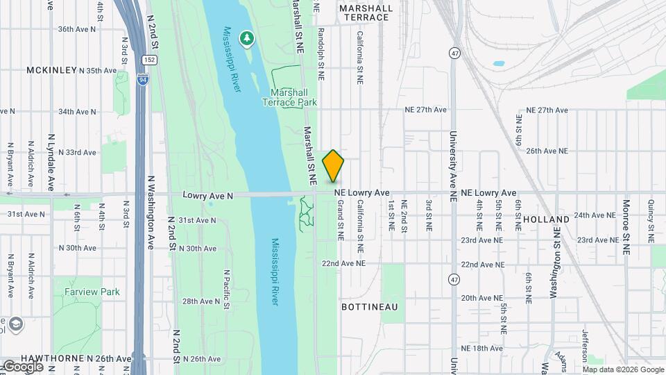 47 Lowry Ave NE, Unit 1 Map and Location Details
