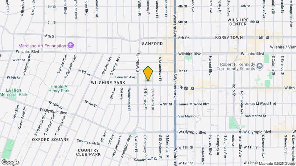 3945 W 8th St Mapa y Detalles de la Ubicación