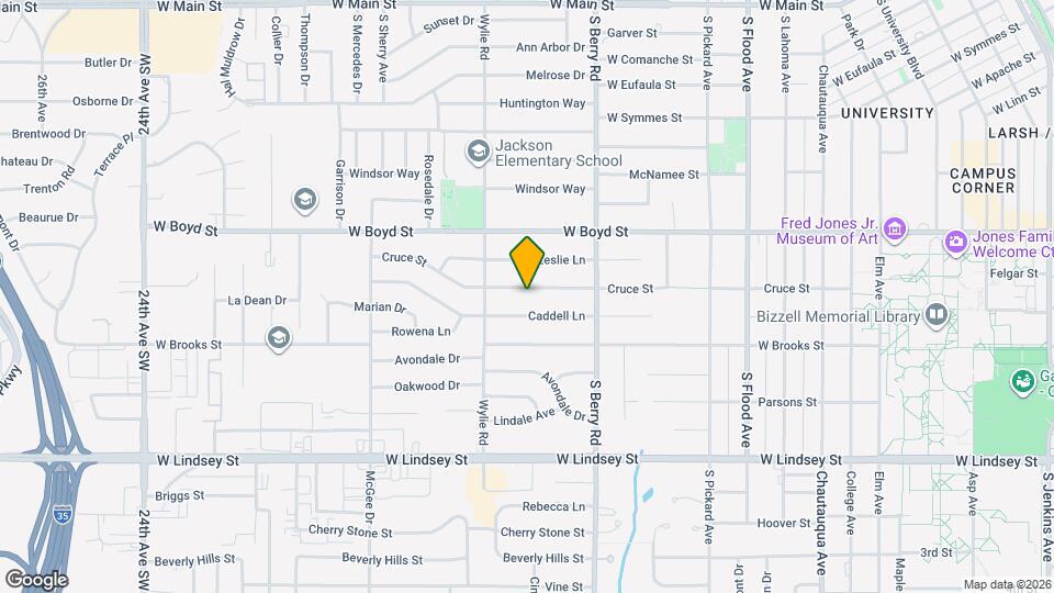 1214 Cruce St Map and Location Details