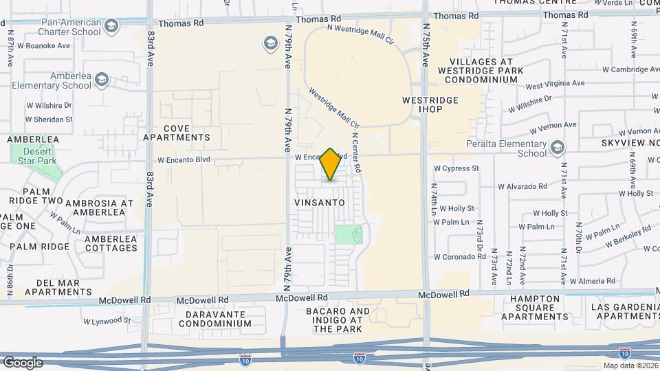 7770 W Alvarado Rd Map and Location Details