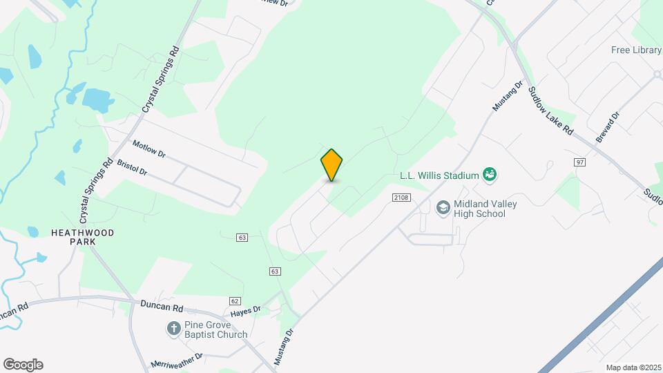 6258 Whirlaway Rd Map and Location Details