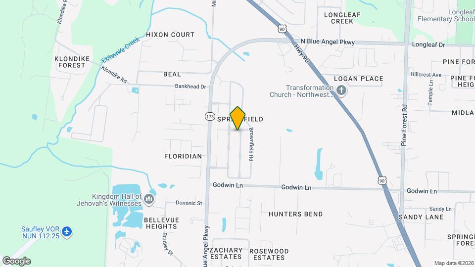 4064 Glenway Dr Map and Location Details