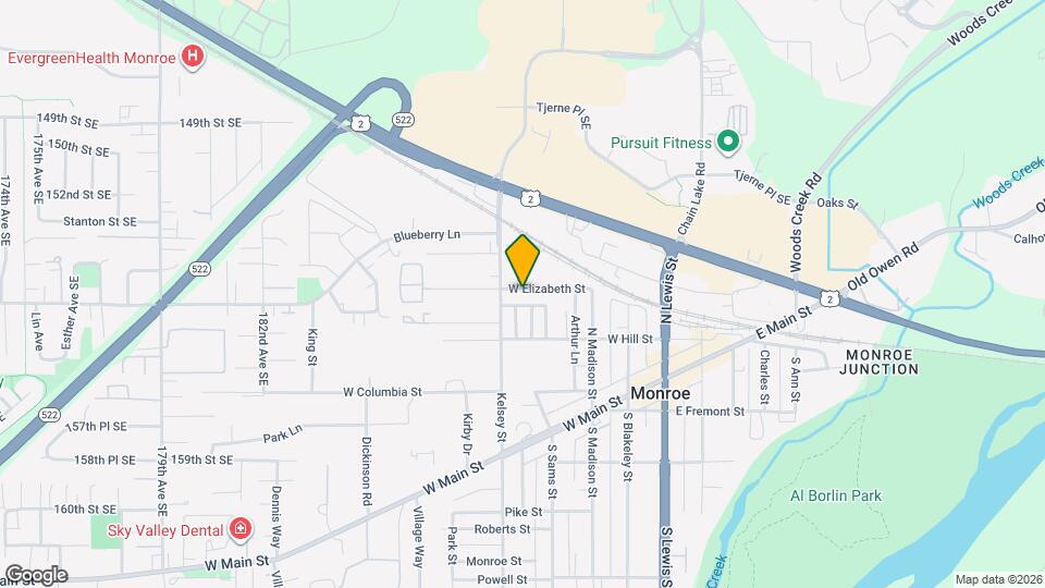 362 W Elizabeth St Map and Location Details