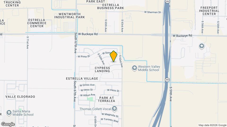 6334 W Nez Perce St Map and Location Details