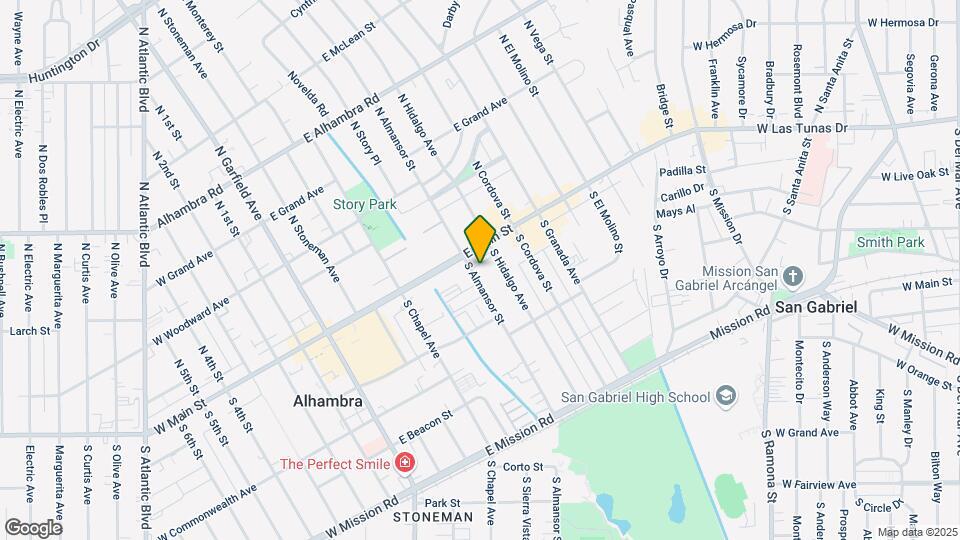 14 S Almansor St Mapa y Detalles de la Ubicación