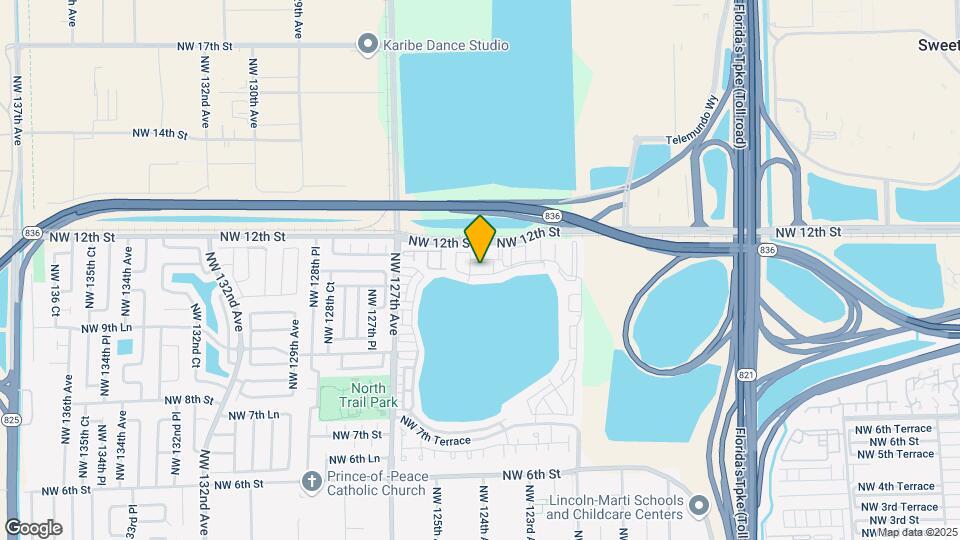 12521 NW 11th Ln Map and Location Details