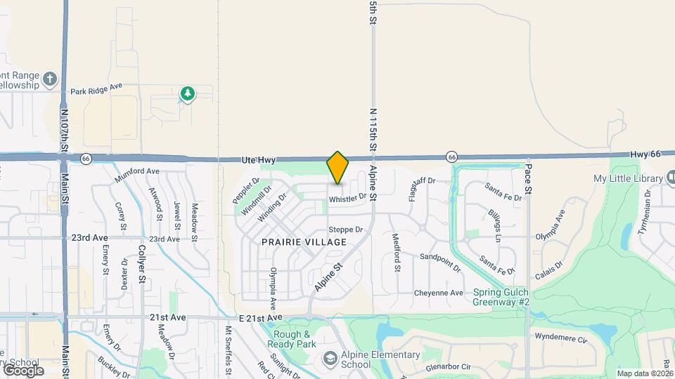 2493 Winding Dr Mapa y Detalles de la Ubicación