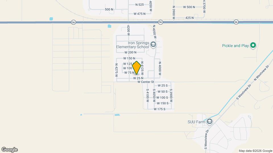 4152 W 25 N Mapa y Detalles de la Ubicación