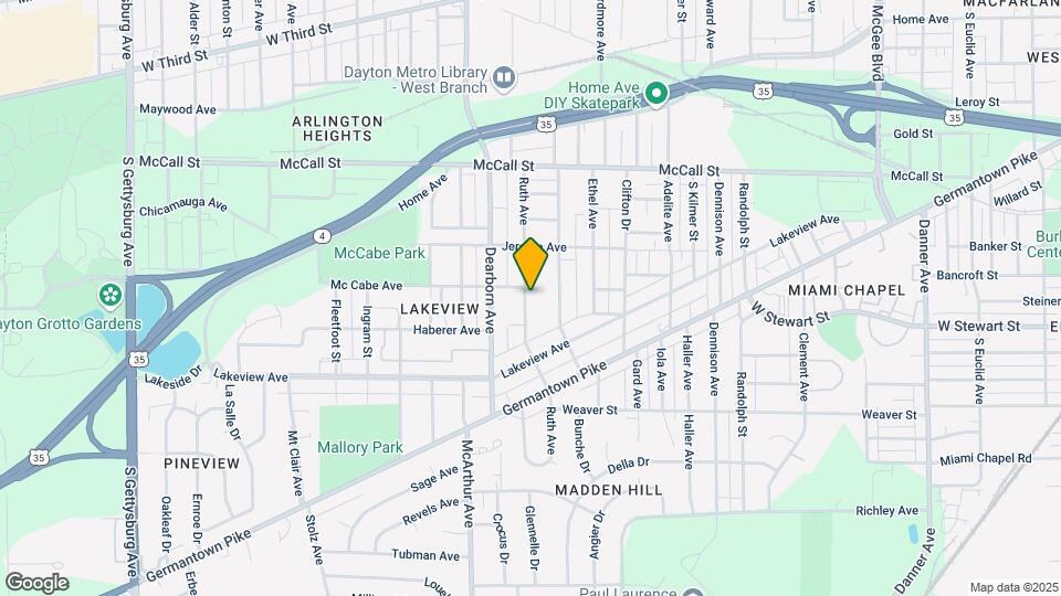 608 Ruth Ave Mapa y Detalles de la Ubicación
