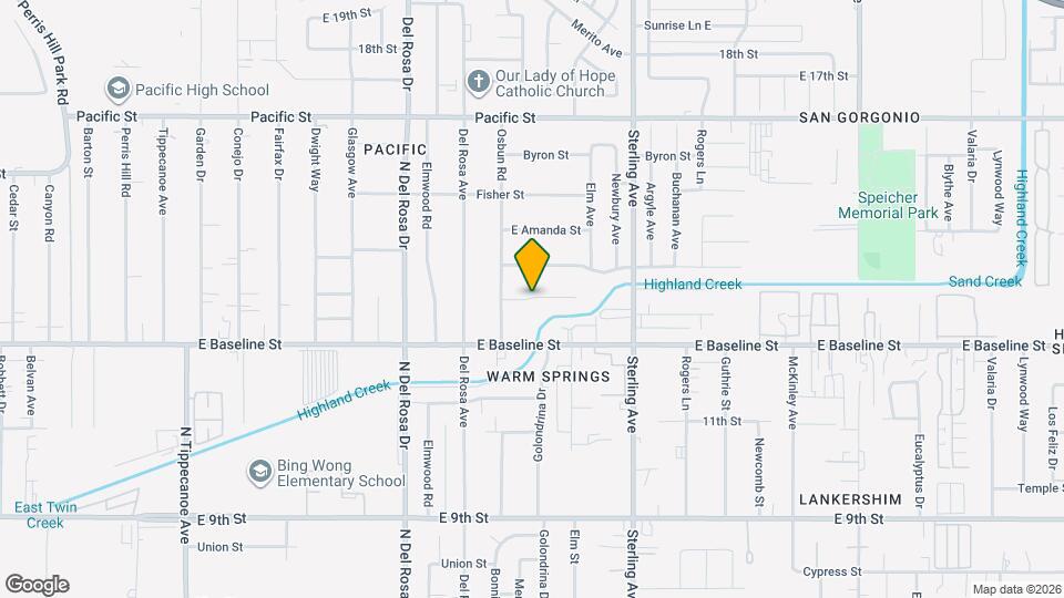 25514 Walker St Mapa y Detalles de la Ubicación