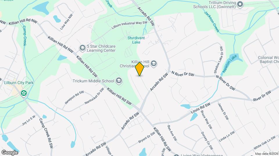 144 Lindridge Dr Map and Location Details