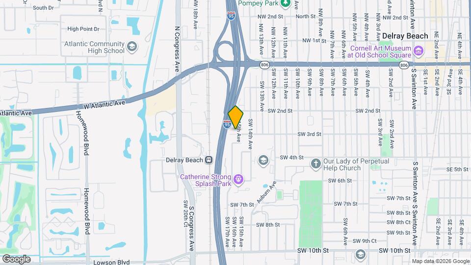 240 SW 15th Ave Map and Location Details