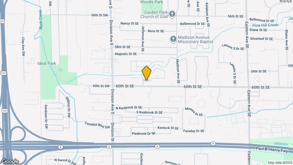217 60th St SE Map and Location Details