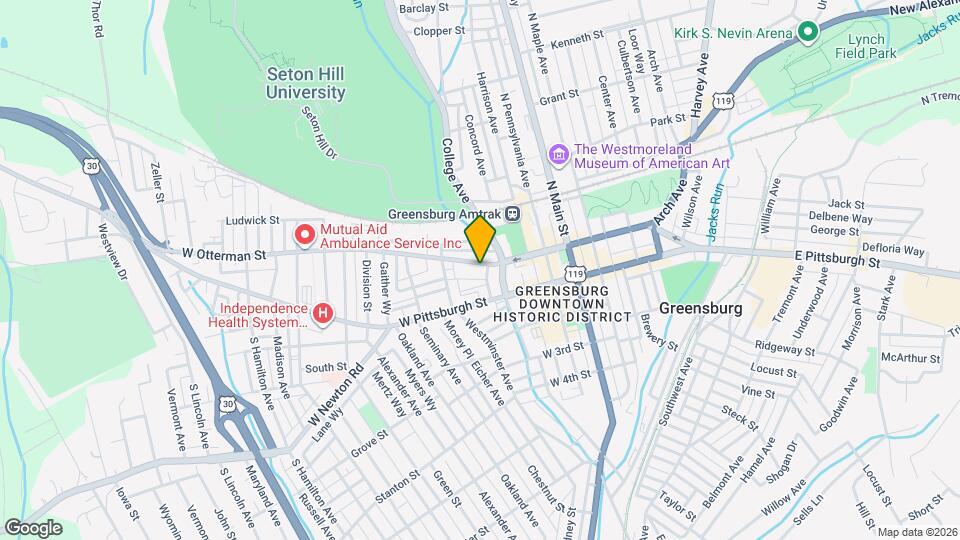 224 W Otterman St Map and Location Details