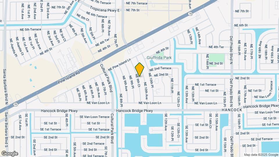 133 NE 9th Ct Map and Location Details
