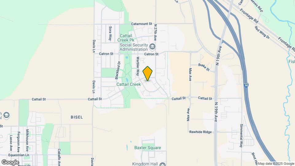 2945 Warbler Way Map and Location Details