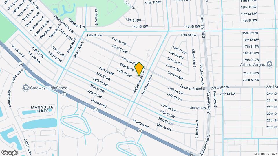 4602 25th St SW Map and Location Details