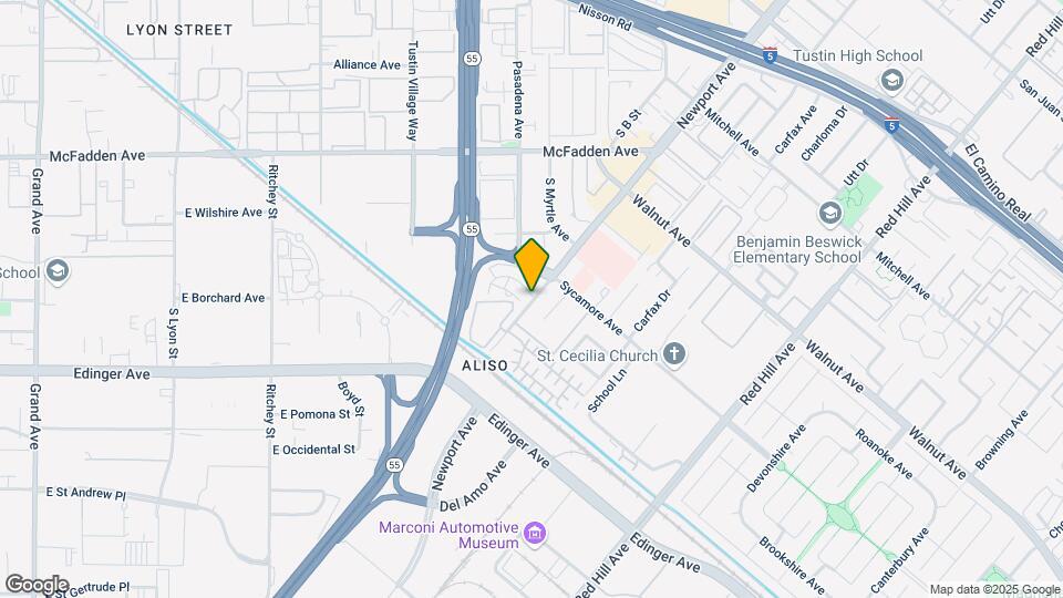 14791 Newport Ave, Unit A Map and Location Details